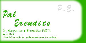 pal erendits business card